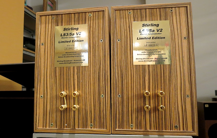 Stirling Broadcast LS3/5a BBC MONITOR V2 ゼブラノ  ￥307,800.
