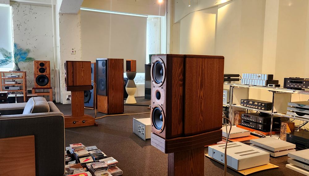 REY AUDIO KM1V used speaker 専用スタンド＆工具付き