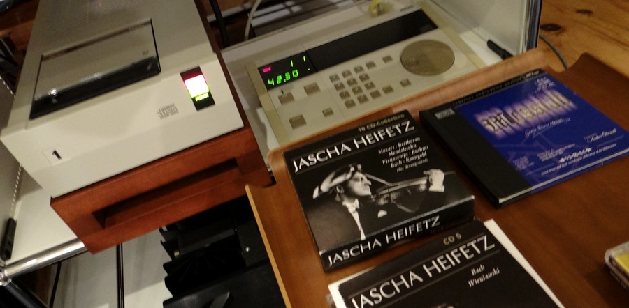 PHLIPS LHH2000とお客様のソースと1937年のJascha HEIFETZ