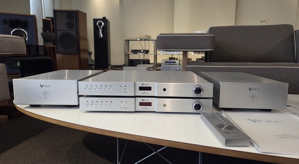 VIOLA SOLO mono preamp｜ヴィオラ・ソロ・モノラルプリアンプ・電源部モノラル